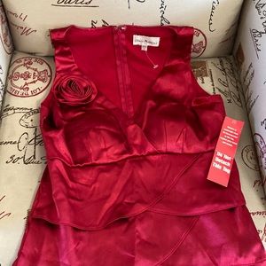 Burgundy reddish fancy dress